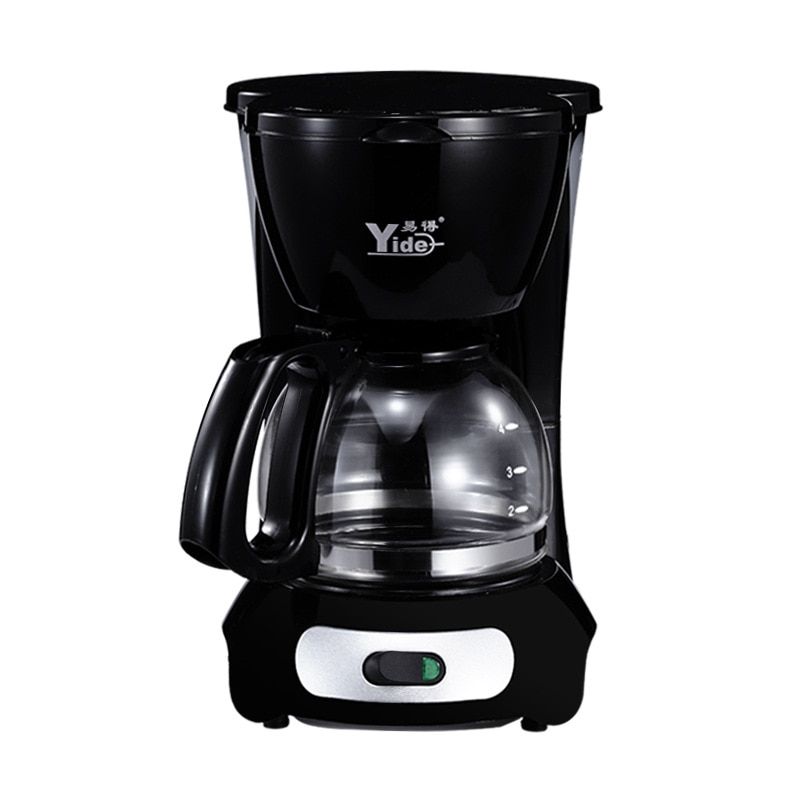 Semi-automatische Elektrische Latte Espresso Koffiezetapparaat Mini 0.6L Moka Drip Cafe Amerikaanse Koffie Brouwen Machine Thee Pot Ketel