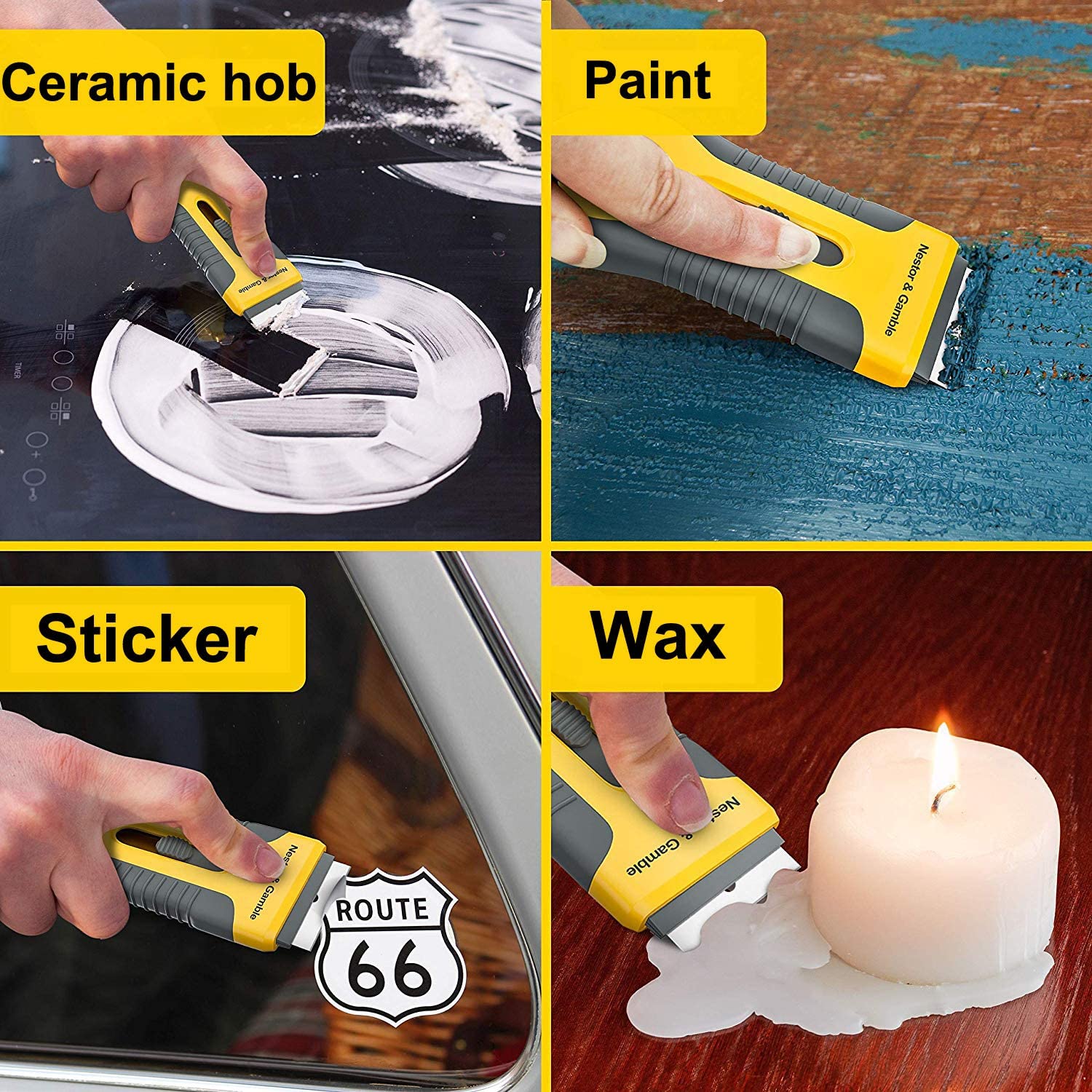 Foshio 3 Doos Schraper Plastic Bladen Voor Het Sni Van Scheermes Rakel Mes Raam Glas Keramische Vinyl Sticker Remover Vervangende Tool