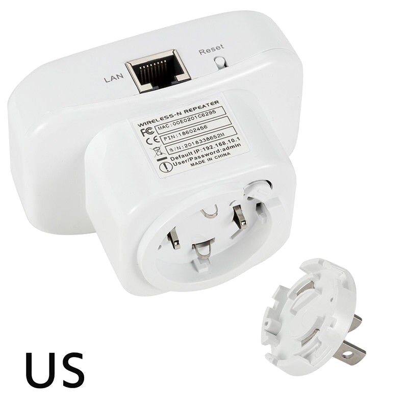 WiFi Range Extender Super Booster 300Mbps Superboost Boost Speed Wireless WiFi Repeater UND: US Plug