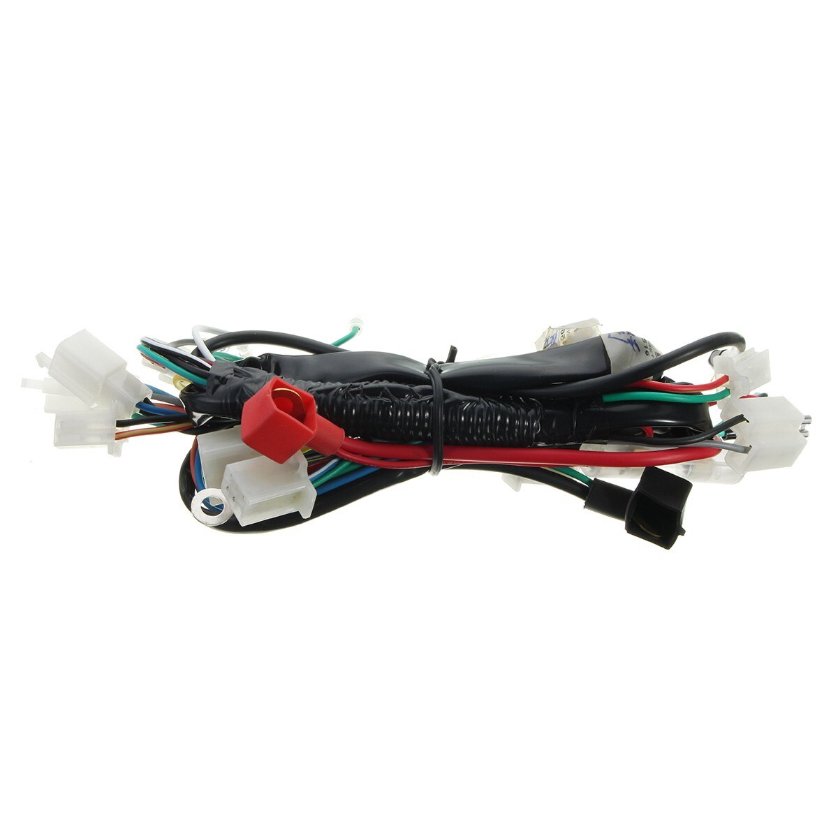 Motorcycle Wiring Harness Machine Electric Start Wiring Loom Harness Pit Bike ATV Quads 50cc 70cc 90cc 110cc 125cc