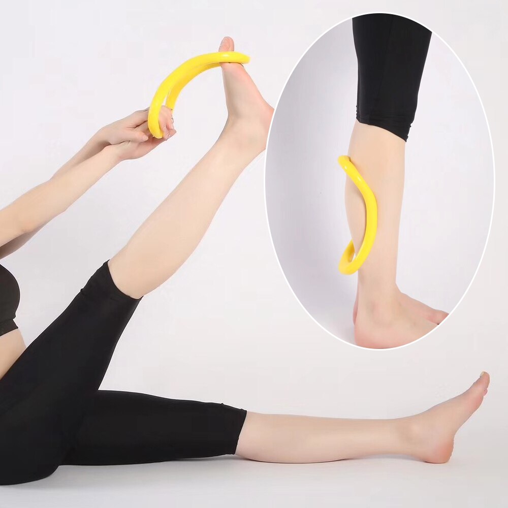Sfit jooga ympyrä varusteet joogarengas pilates harjoitusrengas fitness ympyrä harjoitus vastus tukityökalu vasikka kotitreeni