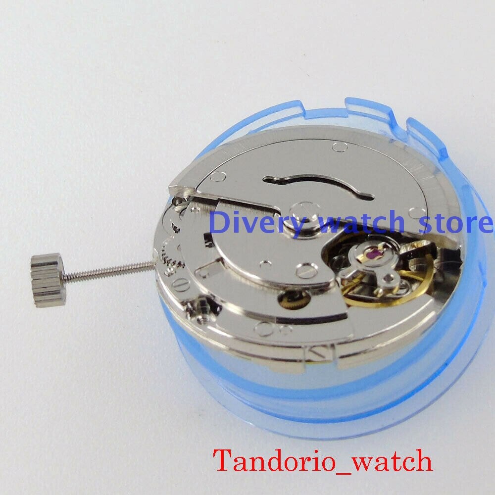 Neue Uhr Bewegung Weiß Datum Rad Echtem Möwe/ST 1612 Automatische Bewegung