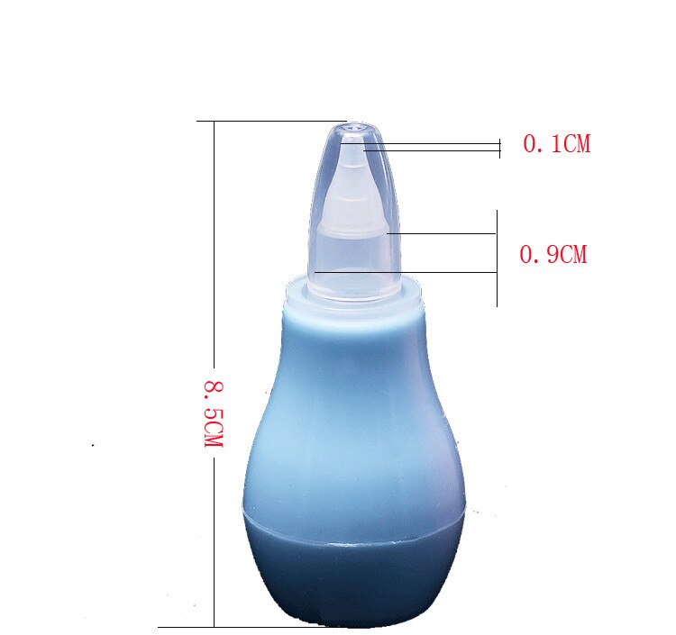 Pasgeboren Baby Veilig Neus Stofzuiger Zuig Neusslijm Loopneus Aspirator Inhaleren