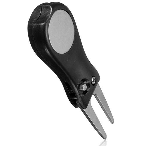 1 Pcs foldable Golf Divot Repair Tool Switchblades Pitch Cleaner Golf Pitchfork Golf Pitchfork Golf Accessories
