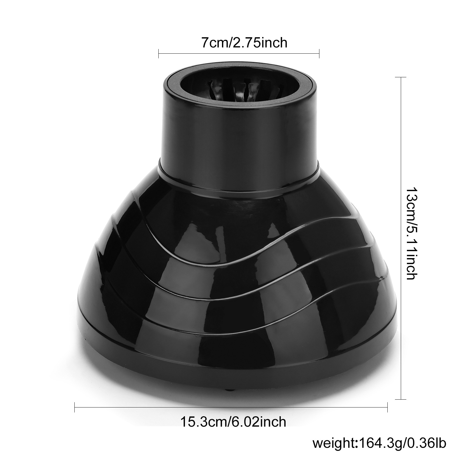 Kapper Föhn Diffuser voor Krullen Salon Hittebestendig Dispergerende Haardroger Barbershop Thuis Haardroger Cover Gereedschap: Bordeaux