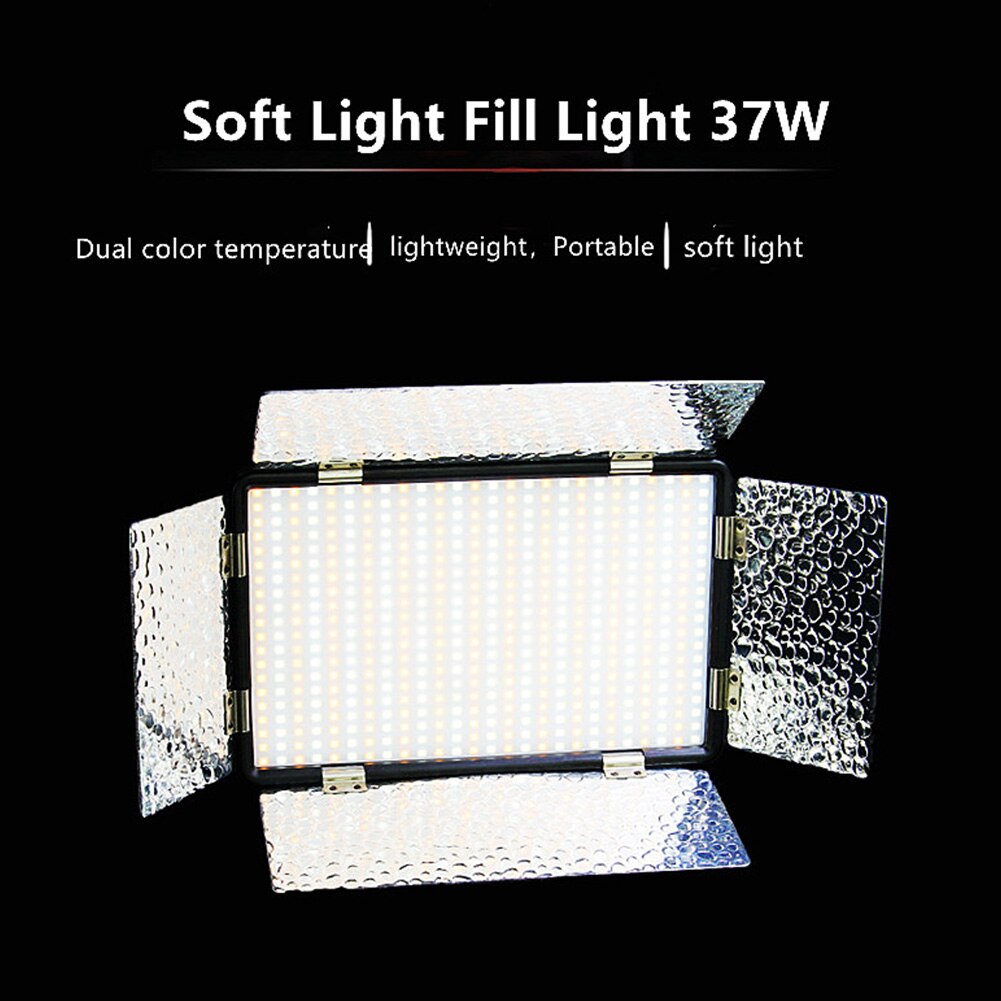 Panneau d&#39;éclairage LED 520 3000-5500K pour photographie et vidéo, lampe de remplissage pour Studio Photo