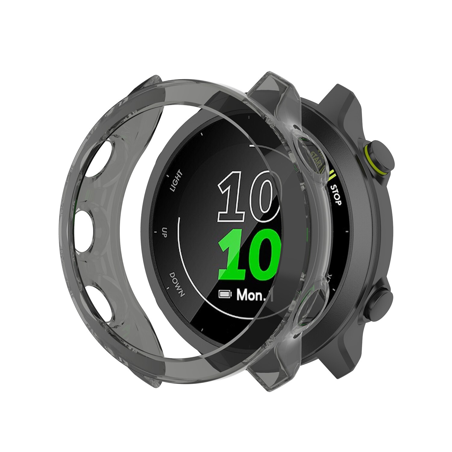 Pokrowiec ochronny z TPU do Garmin Forerunner 55 158 Obudowy na zegarki Obudowa ochronna Akcesoria do ramy