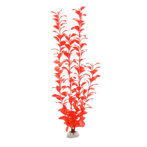 1 Pcs Simulatie Kunstplanten Water Gras Aquarium Aquarium Decoratie Landschap Ornament Plastic Aquatic Plant: Red