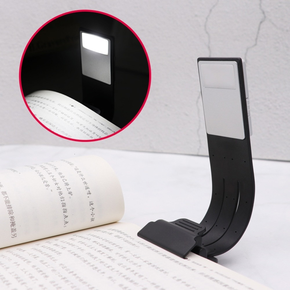 LED Boek Licht Bladwijzer Leeslamp Dunne Verlichting Flexibele E-Boek lezen Lamp voor Kindle Boek Papier