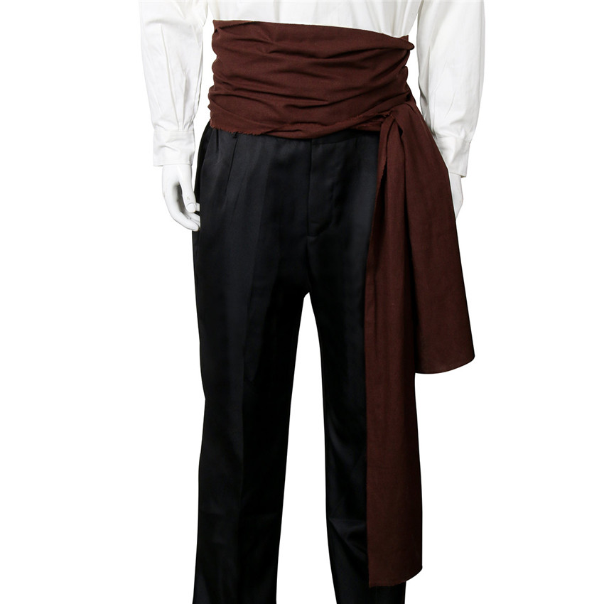 Ceinture de Cosplay médiévale le Pirate, 8 couleurs, ceinture de capitaine de marin rétro, accessoires de Cosplay d'halloween, directe