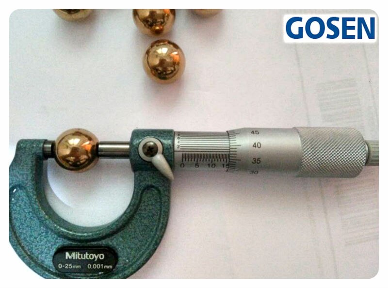 5/8'' ( 15.875mm ) 5 PCS Solid Brass ( H62 ) Bearing Balls