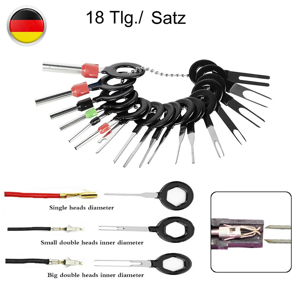 AOZBZ Automobile Terminal Wire Harness Pin Automobile Terminal Wire Harness Terminal Plug Pin Motorcycle Accessories