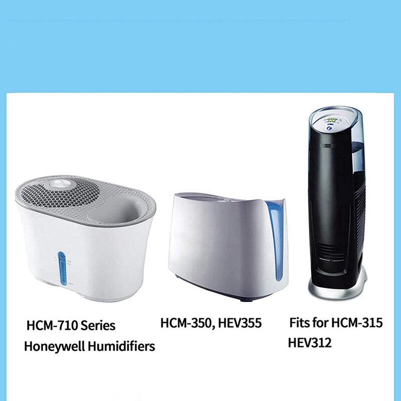Praktische Luchtbevochtiger Wicking Filters Compatibel HCM-350,HCM-300T, Vervanging Voor Honeywell HAC-504 HAC-504AW Filter