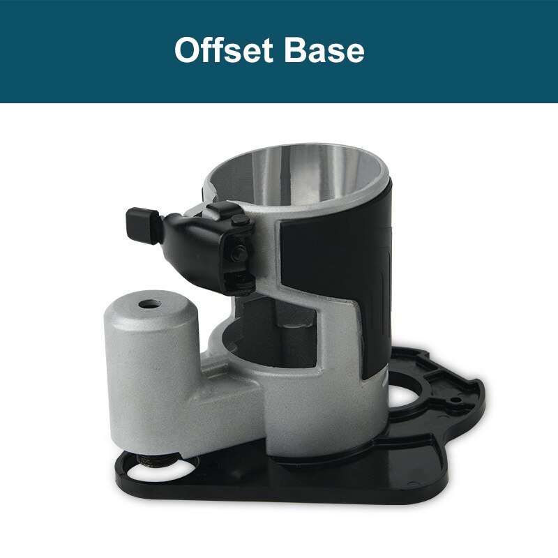 Wooden Router Base Woodworking EngravingTrimming Milling Machine Base Electric Trimmer Machine Base For Power Tool Accessories: Offset Base