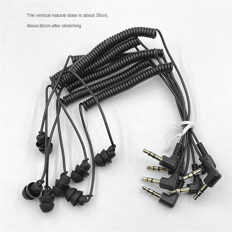 3.5Mm Lente Oortelefoon Enkele Kant Koptelefoon Oordopjes Bedrade Headset Voor Mobiele Telefoon Mp3 Computer