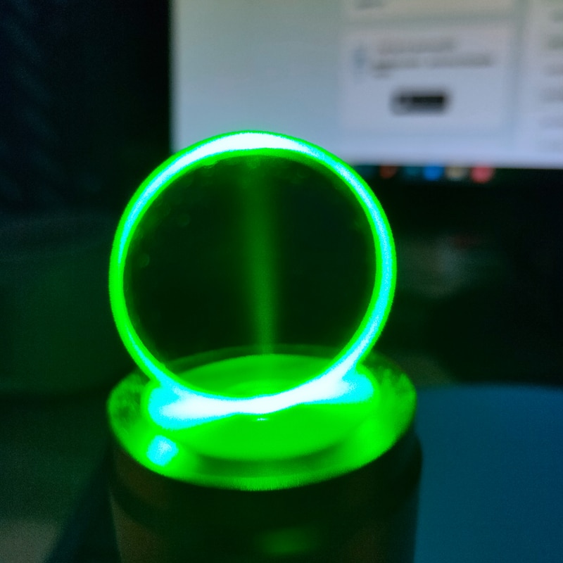 Optical Lens Diameter 20mm Focal Length 75mm Achromatic Lens Glued Lens