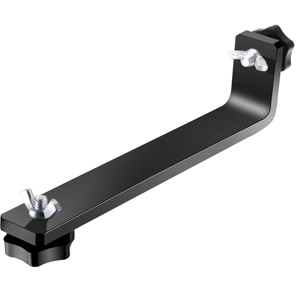 Montage L-Beugel van Camera Crane voor LCD LED Monitor met 1/4-inch Schroef Gat Volledig Metalen Camera arm Extension Accessoires: Default Title