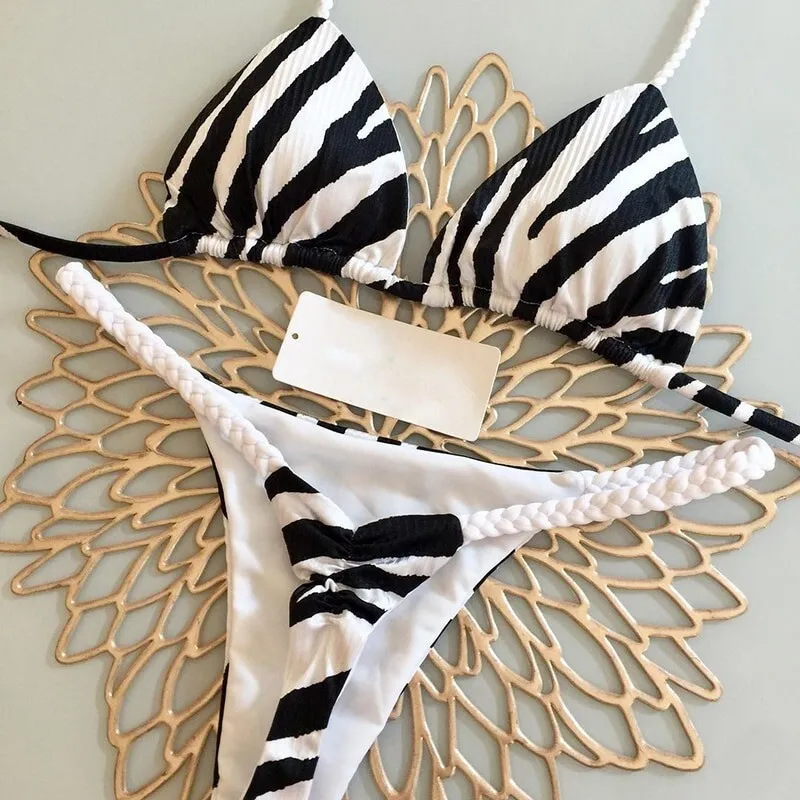 Sexy femmes Bikini plage maillot de bain deux pièces ensemble