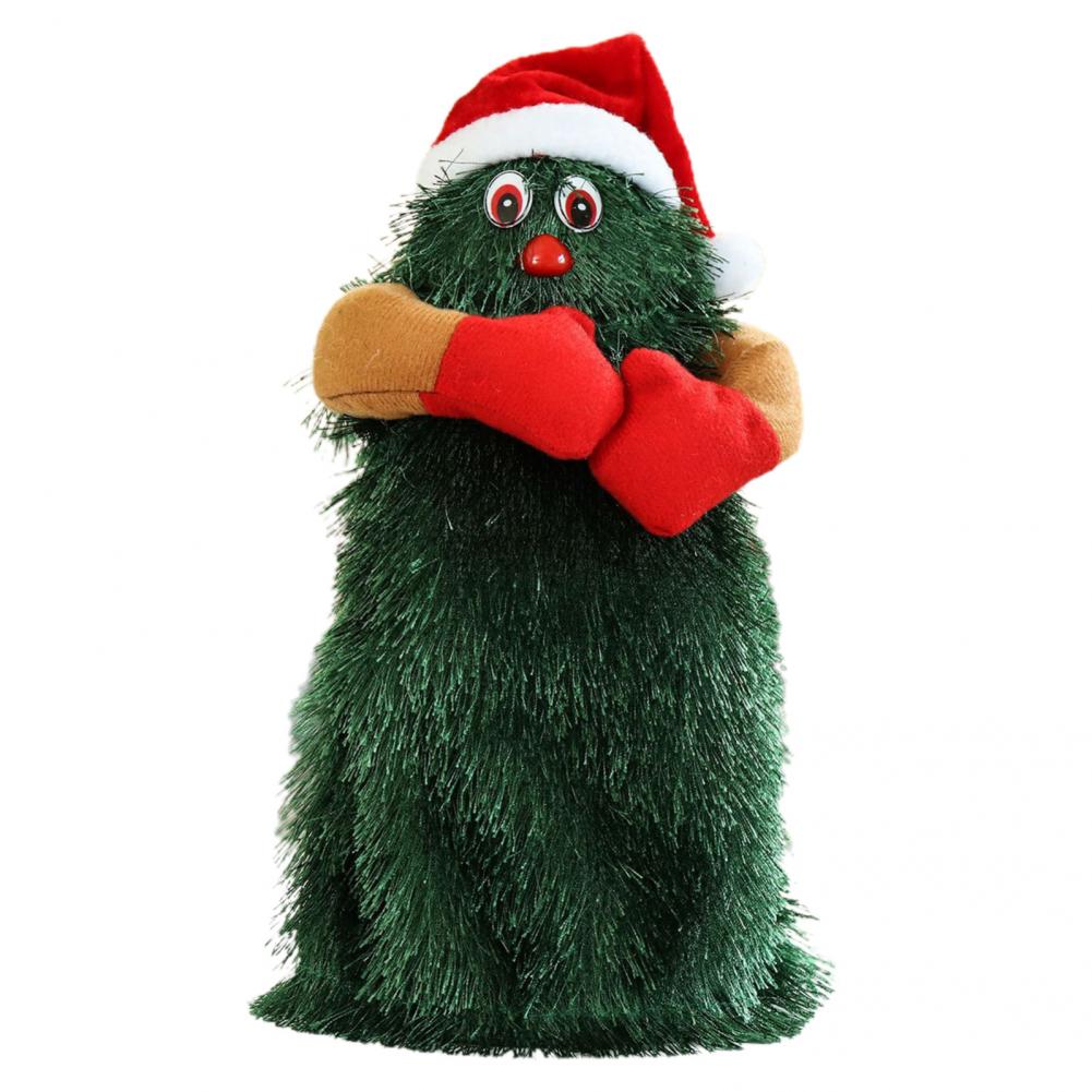 Amusing Dancing Christmas Tree Novelty Dancing Xmas Tree Multifunctional Electric Christmas Tree Doll