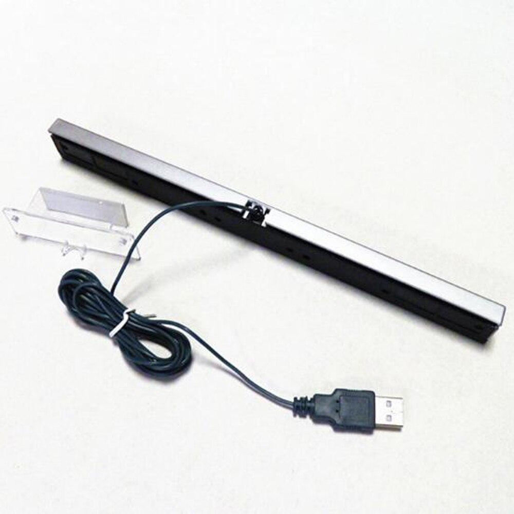 10 PCS voor Nintend voor Wii Praktische Wired Sensor Ontvangen Bar Met Usb-kabel