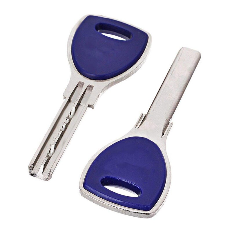 Låssmed genomskinligt kopparlås cutaway träning skicklighet synlig övning hänglås lås plocka