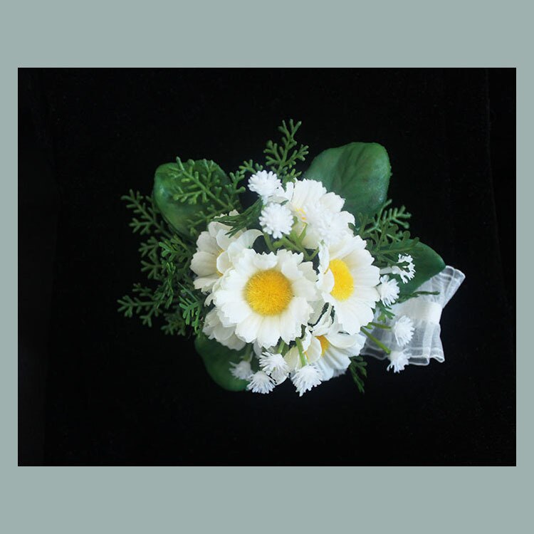 Fleurs de mariage marguerite, dentelle féerique – Grandado