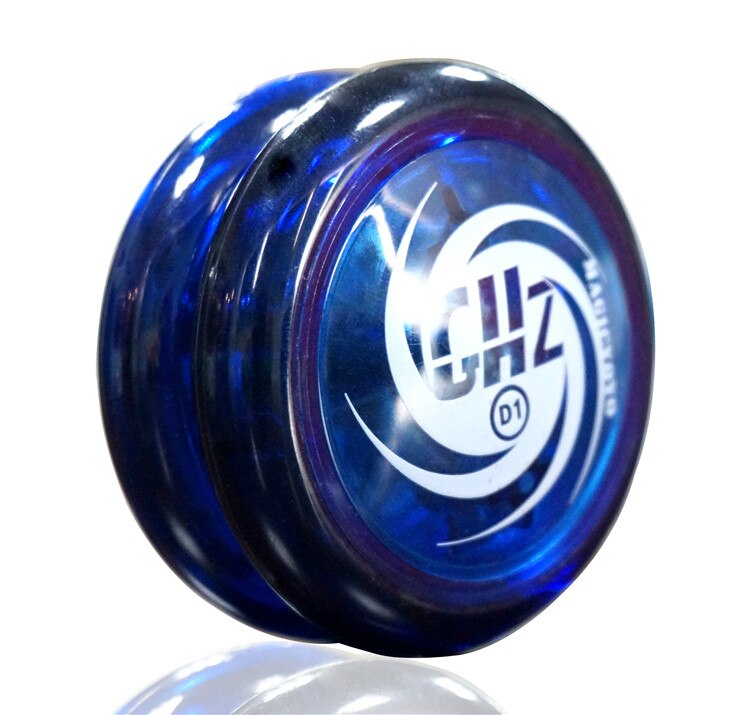 YOYO magique type de base peut répondre à D1 2A, débutant débutant, pratique du swing, jouet classique pour enfants, d&#39;anniversaire: Bleu