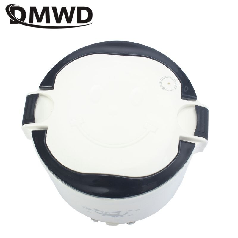 DMWD 1L Mini Panelas de Arroz Elétricas 12 v/24 v Para O Carro Do Caminhão de Alimentos Steming/Ebulição/Cozinha sopa Pote Preservação Do Calor 1-2 Pessoas eletrodomestico