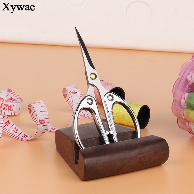 Tijeras de bordado de cabeza deformada para costura, corte Vintage, tijeras curvas para tela, herramientas de artesanía de punto de cruz