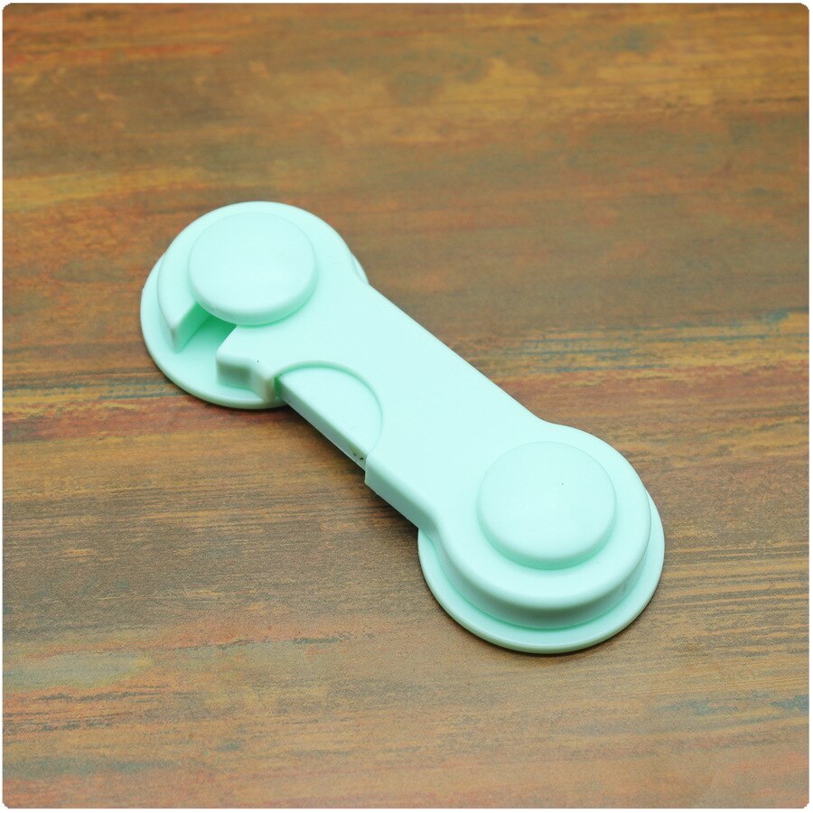 1 Pcs Baby Security Drawer Latches Plastic Cabinet Lock Child Safety Baby Protection From Children Safe Locks for Refrigerators: num09
