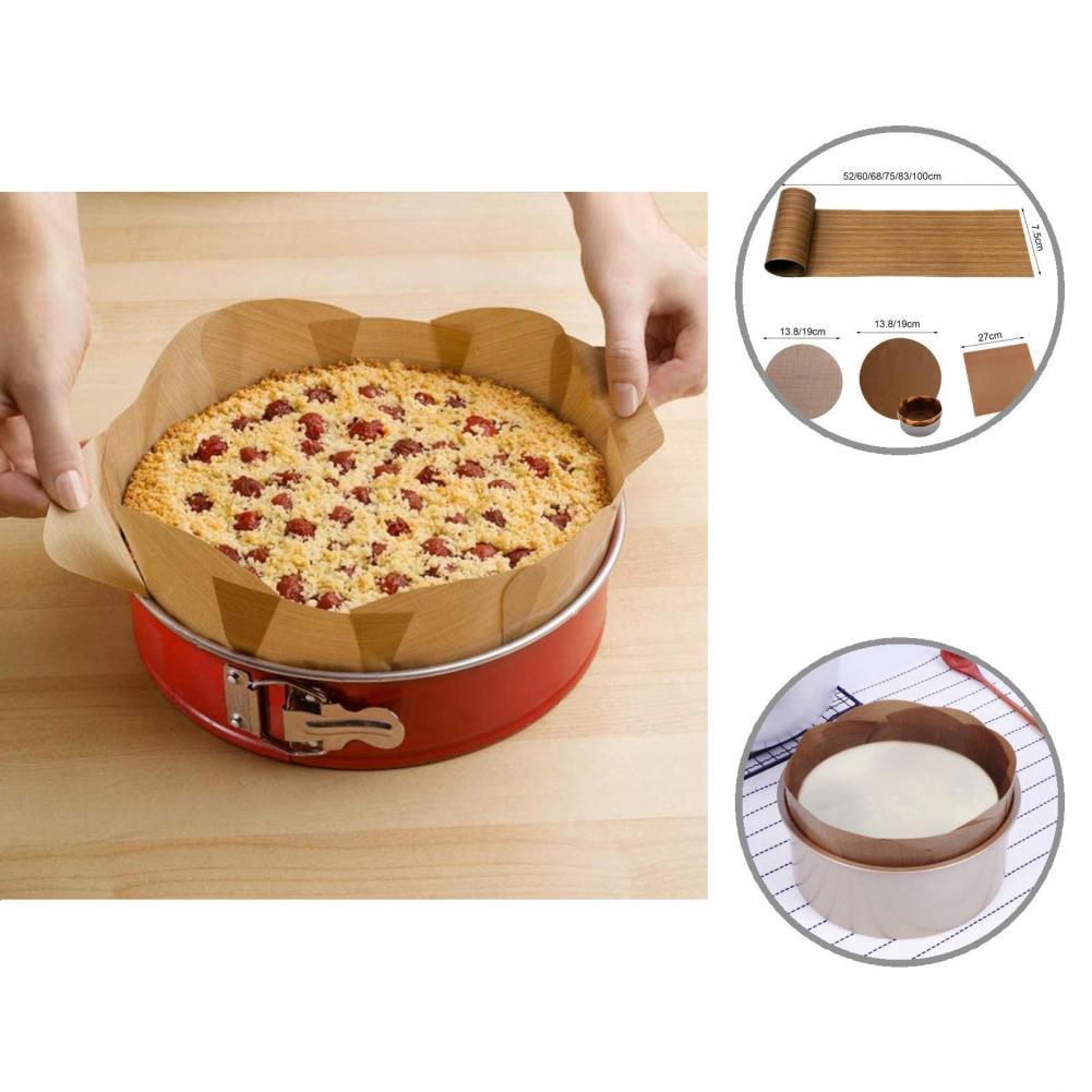 Cake Pan Liner Attractive Food-grade Fine Texture Cake Liner Durable Safe Cake Pan Sheet