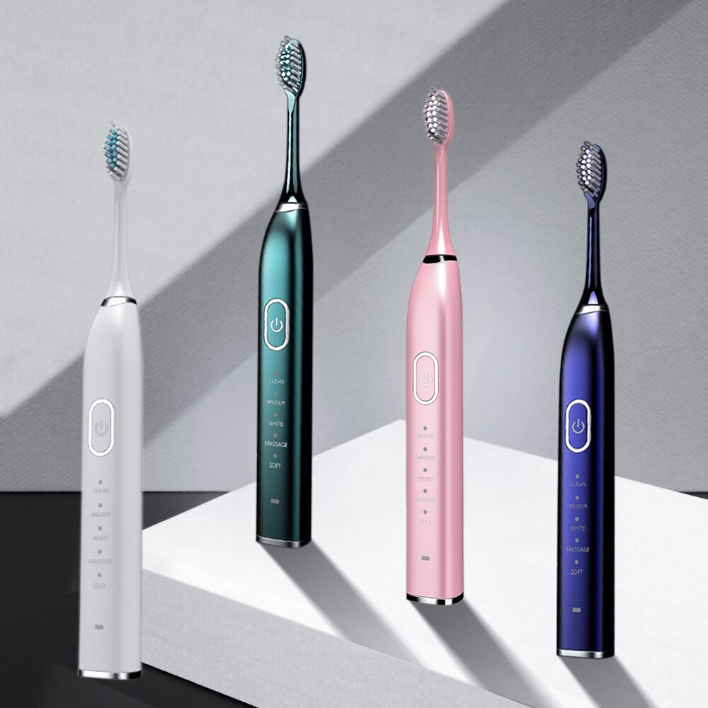 VIP Ultrasonic Sonic Electric Toothbrush 10 Mode USB Rechargeable Electronic Tooth Brush Waterproof Teeth Whitening Dental Brush