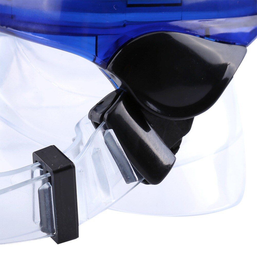 Diving Mask Snorkel Kit Swimming Scuba Tempered Glass Breathing Tube Silicone Mouthpiece Semi-dry Underwater Swim Mask Kit