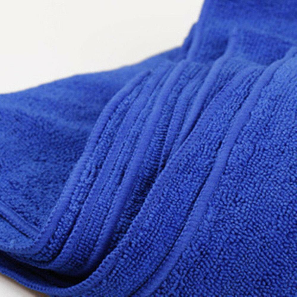 Blauw Grote Microvezelreinigingssysteem Auto Detailing Zachte Doeken Wassen Handdoek Duster Tool Snelle Levering