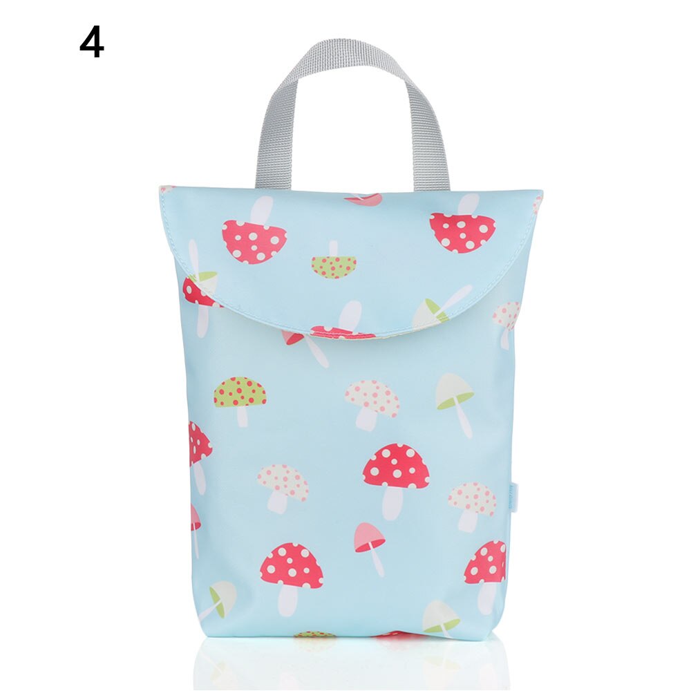 Multifunktions Baby Windel Drucke Nass/Trockenen Tuch Tasche Wiederverwendbare Wasserdicht Mumie Lagerung Tasche Reise Windel Veranstalter: 4