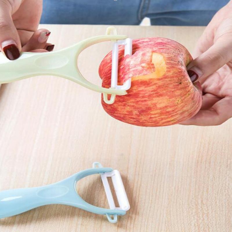 1 céramique créative facile à nettoyer carotte et pomme de terre grattoir fruits et légumes éplucheur légumes rapide éplucheur maison cuisine épluchage