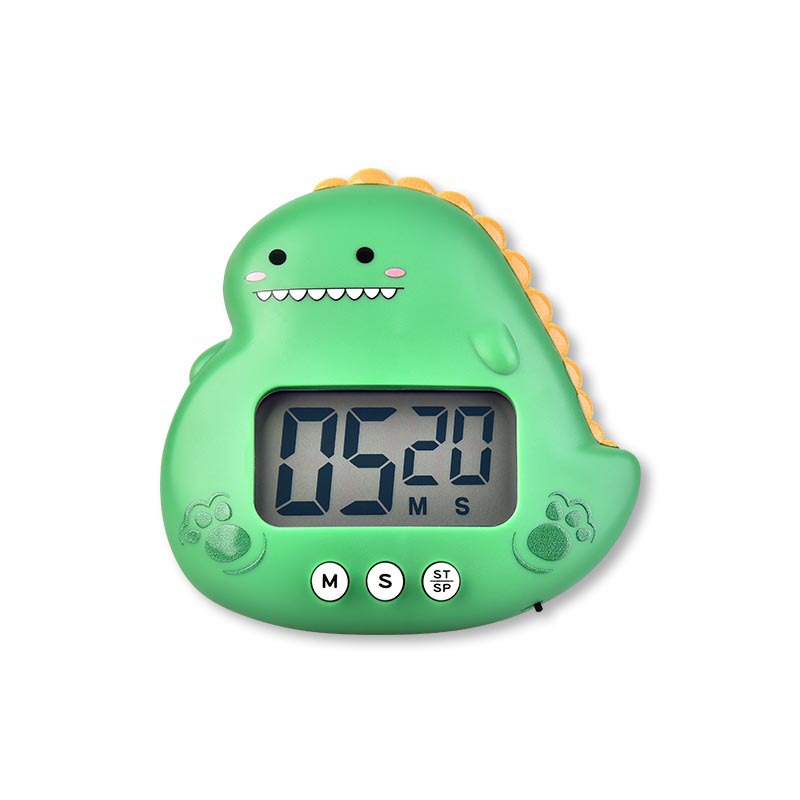 Leuke Kikkers Keuken Elektronische Digitale Timer 1-99 Minuten Koken Studie Werk Timer Herinnering Voor Shop Keuken gadget: Kaki