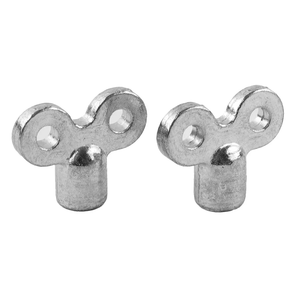 2PCS Kühler Auslass Ventil Schlüssel Zink-legierung Platz 5 × 5mm Kühlung Pneumatische Ventil Schlüssel Air Vent zentrale Heizung Schlüssel: YELLOW