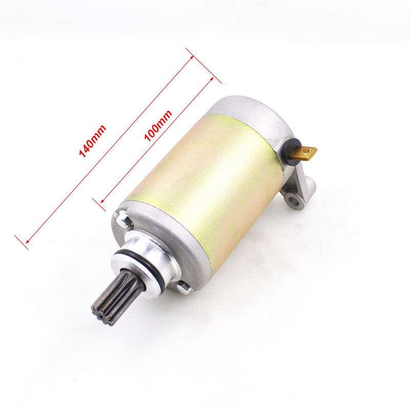 For Qingqi SUZUKI QM200GY QM200 GTX200 QM GTX 200 Motorcycle Engine Electric Starter Motor Engine Spare Parts