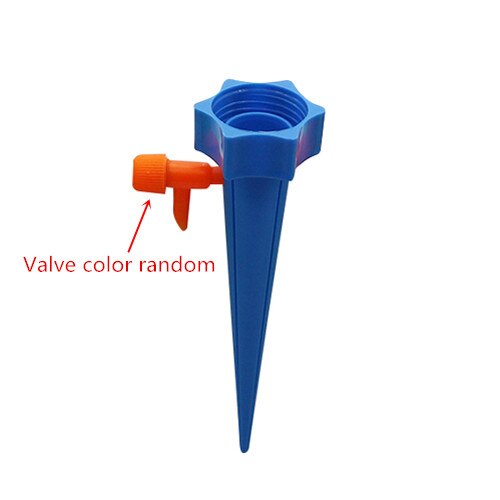 Drip irrigation system Plant Waterers DIY Automatic drip water spikes taper Watering plants automatic houseplant watering 1Pc: Blue