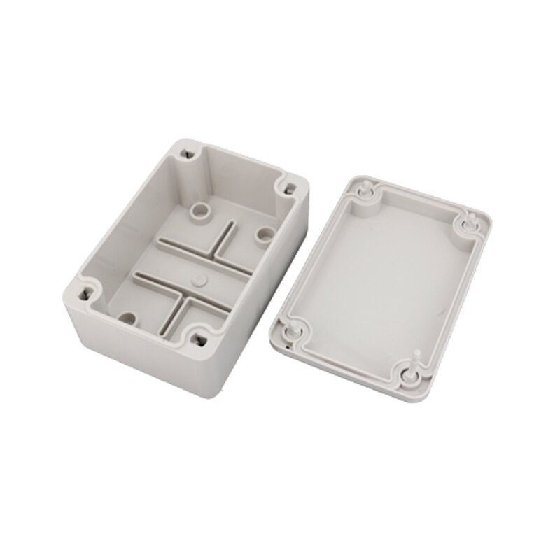1 Set ABS plastic IP65 indoor and outdoor waterproof enclosure normal junction box: 120X80X50MM