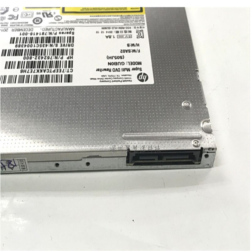Unidad óptica para estación de trabajo HP, unidad de grabación de DVD, ultra delgada, 9,5mm, DVDRW, Z240, Z440, Z640, nueva