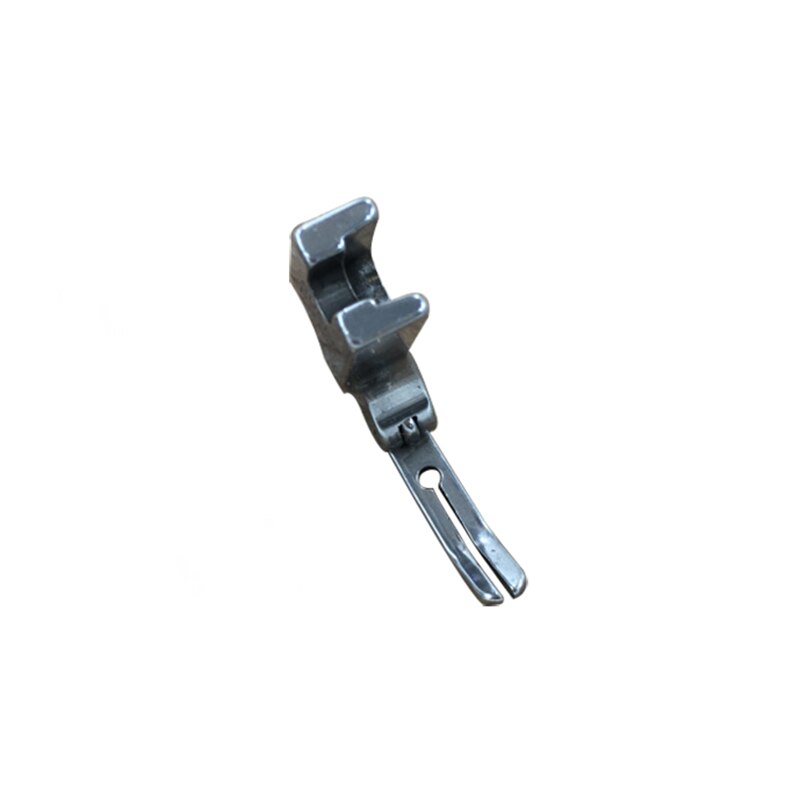 Pied de couture pour Machines à coudre industrielles, 1 pièce, P363, fermeture éclair Fine, bricolage, cure-dent tout en acier, pied de pression plat, pièces