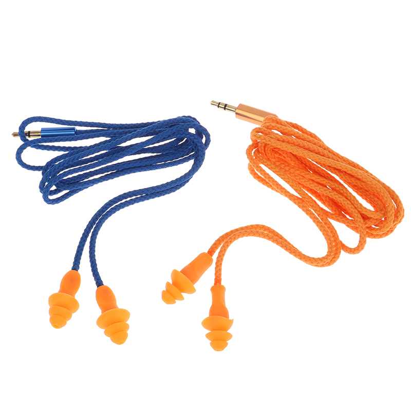 1 szt. Imitacja wkładek słuchawki douszne przewodowe słuchawki douszne wodoodporna pleciony drut wewnętrzna izolacja dźwięku wygodne biuro