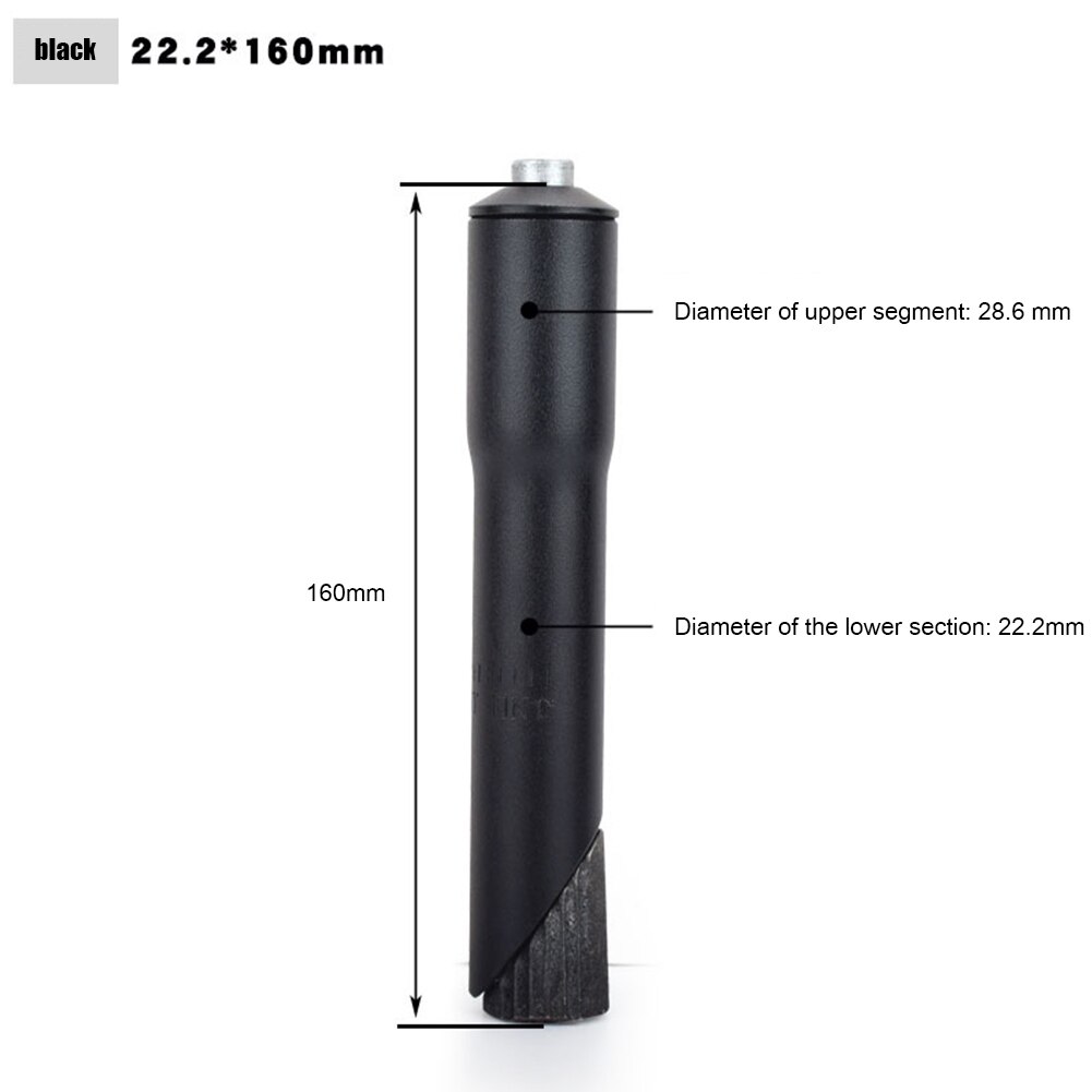 Manubrio della bici attacco manubrio in lega di alluminio riser salita su estensore 22.2mm 25.4mm estensione teste su adattatore per bicicletta parti per ciclismo: A.22.2mm