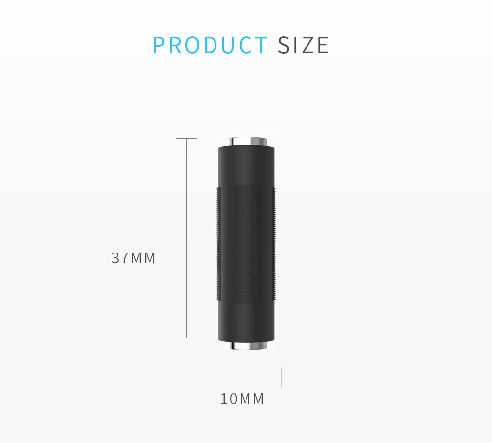 3.5Mm Audio Adapter Voor Headset Oortelefoon 3.5Mm Vrouwelijke Aan Vrouwelijke Jack Stereo Adapter Connector Audio Verlengkabel