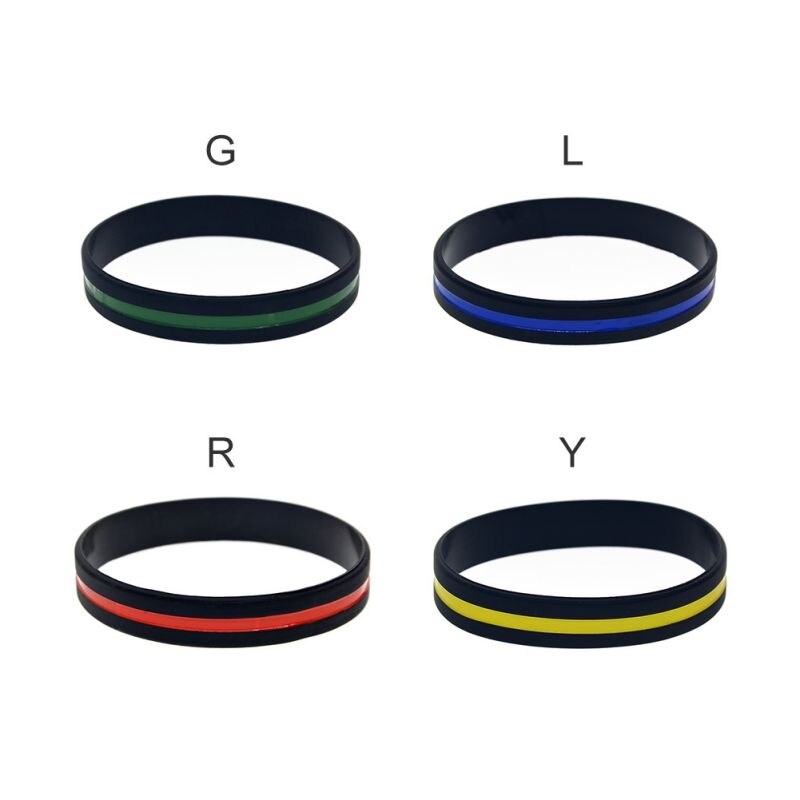 Zachte Siliconen Armband Armband Flexibele Wrist Band Manchet Armband Sport Casual Bangle Voor Vrouwen Mannen