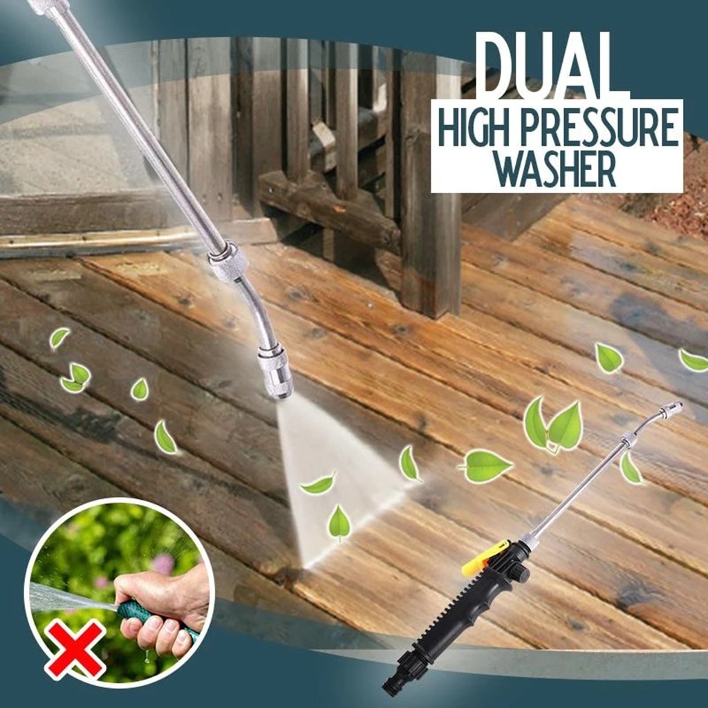 Dual High-pressure Washer Garden Water Sprayer Watering Nozzle Washing Water Power Sprinkler Air Conditioning Ran Washer