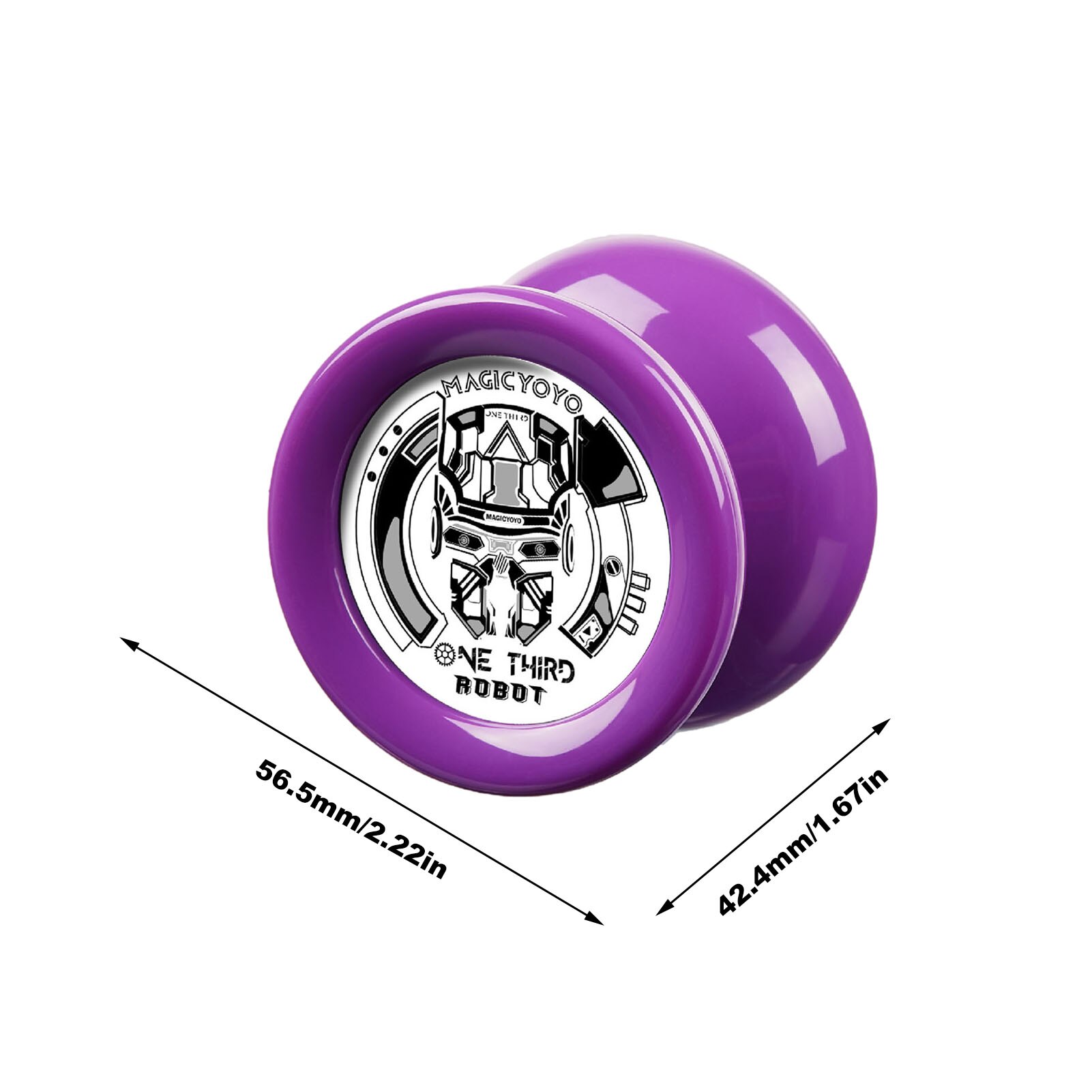 Yoyo Classic Baby Speelgoed D2 Yoyo Bal Professionele U Lager Voor Amateurs Beginners Abs Yo Yo Bal kinderen Klassieke Speelgoed