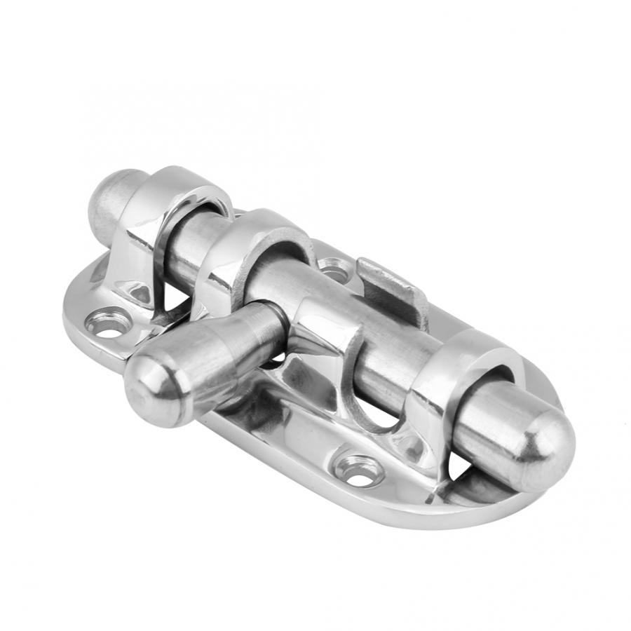 60/110mm Stainless Steel Marine Boat Door Window Lock Latch Slide Barrel Bolt Clasp Sliding Hasp Locks Push Pull Toggle Buckle